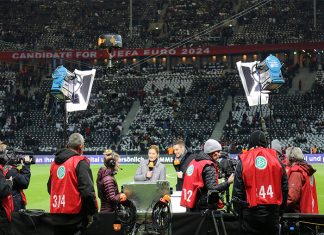 ZDF Relies on Robycam for Football Match