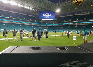 Miami Dolphins Warm Up to Danley Adrenaline-Pumping Bass