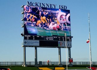Daktronics Installs Nation’s Largest High School Video Display in Texas
