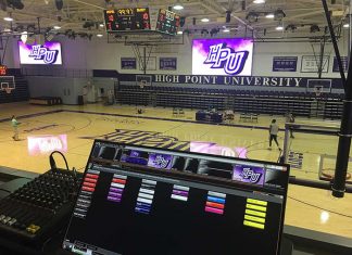 High Point University Choose Daktronics LED Displays