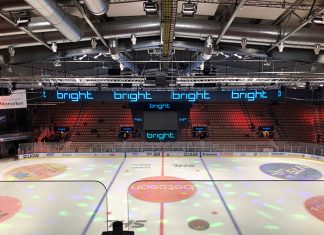 Bright AV Package Flies NEXO Above the Ice