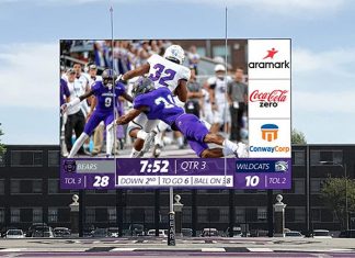 Daktronics To Install New LED Video Display at University of Central Arkansas