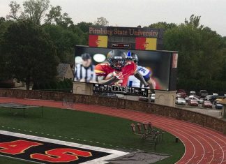 Daktronics Installing New Video Board for Pittsburg State University