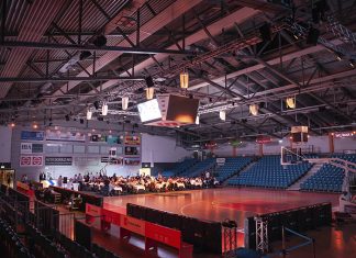 Voice-Acoustic’s Installed in the Sparkassen-Arena Jena