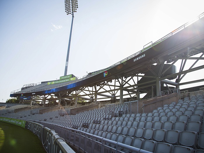By the way orientation Line of sight Pioneer Group Integrates First LED Mid-Tier at Emirates Old Trafford -  MONDO | STADIA
