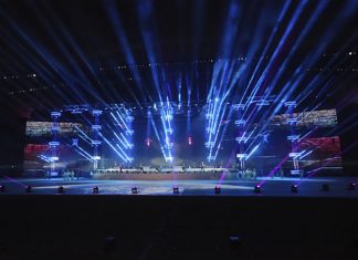 PWL Lights WEGA Global Games Opening Ceremony in Doha