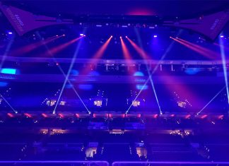 Elation lighting and High-Tech Scoreboard Enrich Fan Experience at Wells Fargo Center