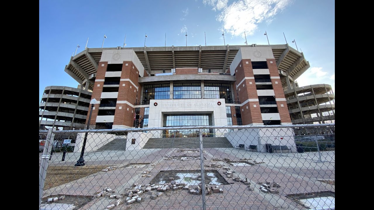 BryantDenny Stadium Construction as Renovations Begin MONDO STADIA