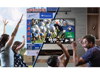 Daktronics Provides Technology to Bring the Big Screen Home