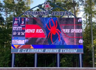 Daktronics Upgrades University of Richmond’s Game-Day Experience
