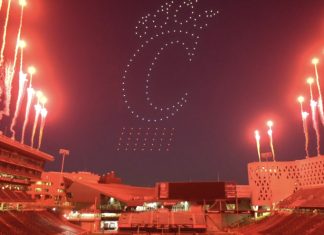 Verge Aero Drones Deliver Celebration for Cincinnati Bearcats