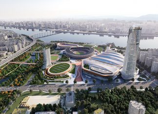 Populous Unveil Jamsil Sports Mice Complex in Seoul