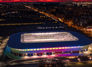 Pharos Controls Lighting for Steaua Bucharest Stadium