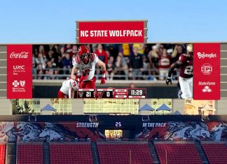 NC State Bringing New Video Experience in a Big Way from Daktronics