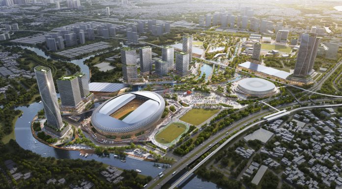 Sun Group’s Populous-Designed Rach Chiec National Sports Complex Breaks Ground In Vietnam