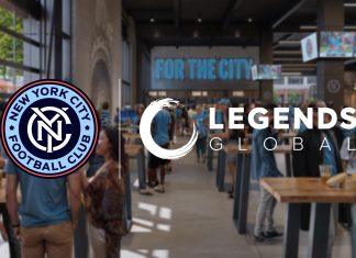 New York City FC selects Legends Global as official food and beverage operating partner of Etihad Park