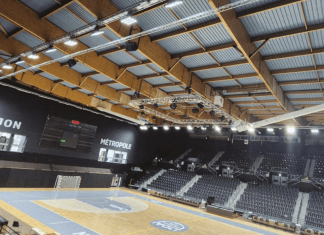 NEXO install new sound system at Palais des Sports de Dijon
