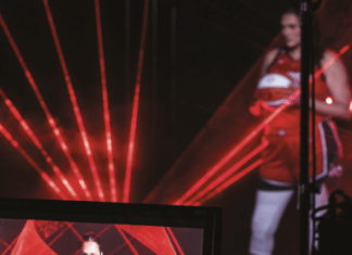 X-Laser projectors provide visual spectacle at CareFirst Arena