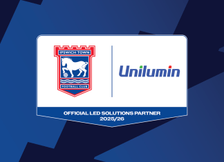 Ipswich Town partner with Unilumin for LED solutions