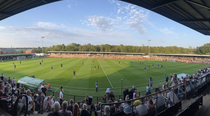 SIS Pitches transform Hednesford Town playing surface