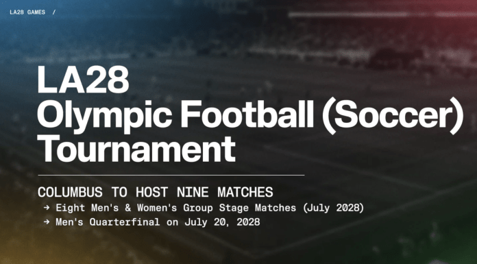 Columbus Crew to host 7 matches during LA 2028